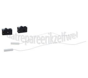 Foto van Q-Link Schakelaar 2x0,75mm2 450W Inbouw trekschakelaar universeel 