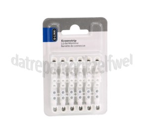 Foto van Q-Link Kroonstrip 6 mm2 6 Polig 