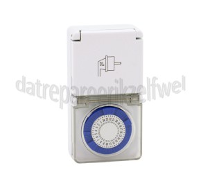 Foto van Q-Link Schakelklok Buiten schakelklok Spatwaterdicht,dag progr. 