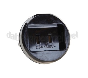 Foto van Brennenstuhl Stekker Verloopstekker USA - NL 2.5A 250V, ongeaard 