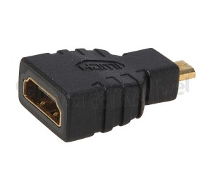 Foto van BMS Adapter HDMI contra - micro HDMI Silverline 