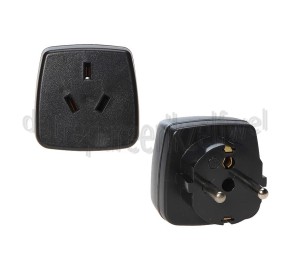 Foto van Brennenstuhl Stekker Verloopstekker AUS,CH-EUR 10 amp. 250V, geaard 