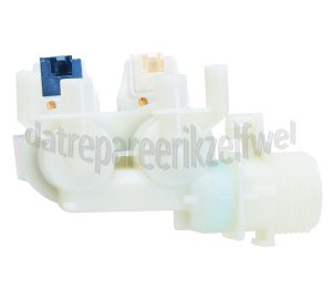Foto van Ariston-Blue Air Inlaatventiel 2 voudig, recht, dik AQSL109, AVXL140, WIA110 