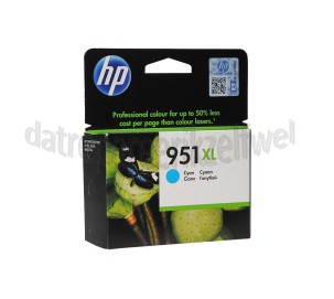 Foto van HP Hewlett-Packard Inktcartridge No. 951 XL Cyan Officejet Pro 8100, 8600 