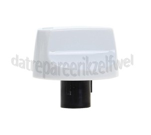Foto van Atag Knop Gasknop -wit- 1607HWIT, EFG667VWITAE 