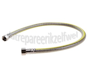 Foto van Raminex Gasslang RVS flexibel voor alle apparaten Superflex 150 cm met gastec keurmerk 