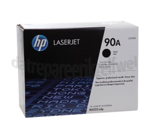 Foto van HP Hewlett-Packard Tonercartridge 90A Black Laserjet M4555 mfp 