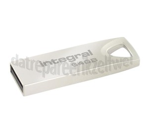 Foto van Integral Memory stick ARC USB Flash Drive USB 2.0, 64GB 