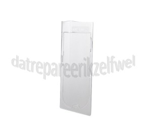 Foto van Whirlpool Glaasje Van lamp linkerzijde, 158x53mm AKR606, AKR650, AKR769 