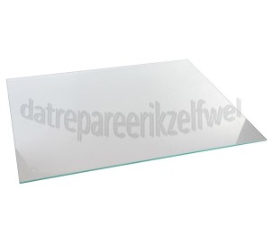 Foto van AEG Glasplaat Boven groentelade 400x520mm ENB3440, ERB36301X8, ERB36405X 