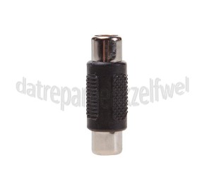 Foto van Easyfiks Tulp Adapter Tulp Contra RCA Female - Tulp Contra RCA Female Koppelstuk 