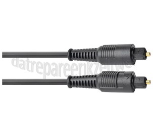 Foto van Easyfiks Optische Kabel Toslink Male - Toslink Male 1.5 Meter, Afgeschermd, Verguld 
