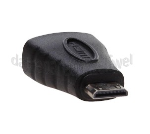 Foto van Easyfiks HDMI Adapter HDMI A Contra Female - Mini HDMI C Male Verloopstekker 