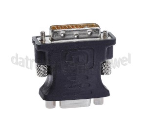 Foto van Easyfiks DVI - VGA Adapter VGA Contra Female - DVI-I Male Verloopstekker 