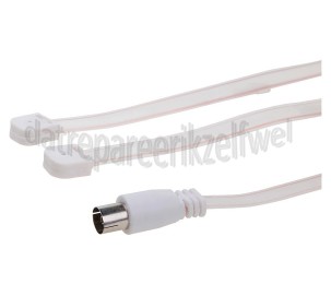 Foto van Easyfiks FM-lintantenne IEC Contra Female 1.8 Meter, 9.5mm 