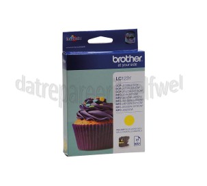 Foto van Brother Inktcartridge LC 123 Yellow DCPJ132W, DCPJ152W, MFCJ245 