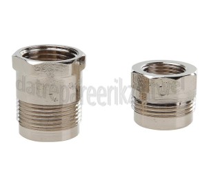Foto van Easyfiks Comfort-aansluiting Gas aansluitkoppelingen 1/2"" en 3/8"" recht 