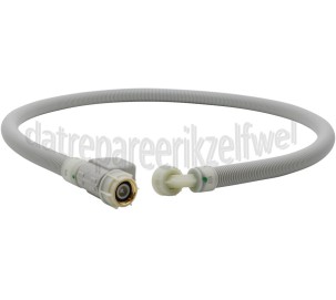 Foto van Bosch Slang Toevoer -incl. waterslot- 1,5mtr haaks B1WTV3601A02, WFL165EII01, WM52602IT03 
