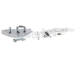 Foto van AEG Deurgreep Set compleet, Zilver L16820, L16830, L14820 