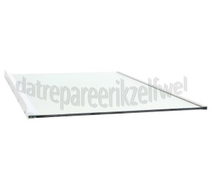 Foto van Bosch Glasplaat Met strip 470x302mm KF24LA50, KFL24A50, KI18RA20 