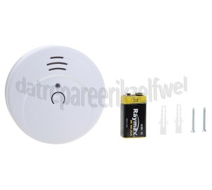 Foto van Smartwares Rookmelder RM149 Optisch Incl. 9V batterij (levensduur 5 jaar) 