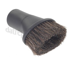 Foto van Borstel Plumeau 32 mm met paardenhaar Universeel zwart 
