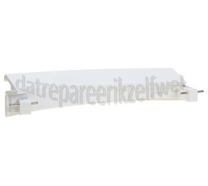 Foto van Deurgreep Gebogen, wit WAS28443NL, WAS32440 