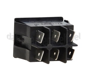 Foto van Schakelaar 3 standen 6 x 6.3 mm AMP 16A 250V 
