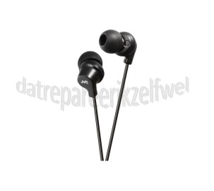 Foto van JVC Hoofdtelefoon In Ear met krachtig geluid Zwart met 1,2 meter snoer 