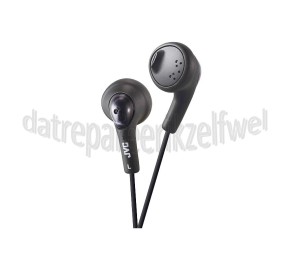 Foto van JVC Hoofdtelefoon Gumy, In Ear met krachtig geluid Zwart met 1 meter snoer 
