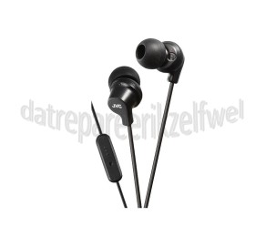 Foto van JVC Hoofdtelefoon In Ear met Microfoon en Afstandsbediening Zwart met 1,2 meter snoer 