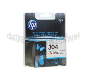 Foto van HP Hewlett-Packard Inktcartridge No. 304 Color Deskjet 3720, 3730 