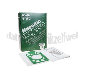 Foto van Numatic Stofzuigerzak NVM 1AH Hepa-flo t.b.v. Compact HVR160, HET160 