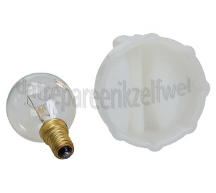 Foto van Bosch Lamp Ovenlamp 40W E14 met reparatieset HB43AB520, HB13NB221 