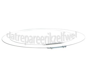 Foto van Bosch Manchet Met tuit en 2 knelringen met lampengat WAW32592NL, WAW32890NL 