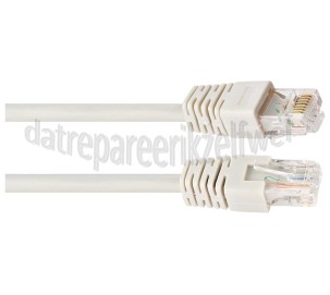 Foto van Easyfiks UTP/Netwerk kabel UTP CAT6 Netwerkkabel, RJ45 Male - RJ45 Male 5 Meter, Grijs 