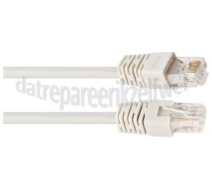 Foto van Easyfiks UTP/Netwerk kabel UTP CAT6 Netwerkkabel, RJ45 Male - RJ45 Male 10 Meter, Grijs 