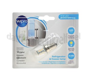 Foto van WPRO Lamp Koelkastlamp 1W LED 70 Lumen, E14, 230V 