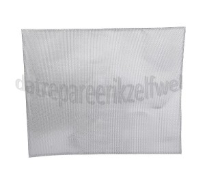 Foto van Easyfiks Filter Afzuigkap filter aluminium, 2-laags, wasbaar Aluminium 570 x 470MM 