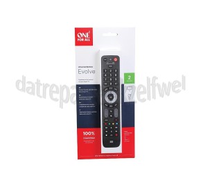 Foto van One For All Afstandsbediening Evolve 2 Universele afstandsbediening voor Smart TV 