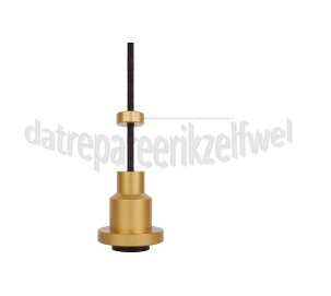 Foto van Osram Lamphouder Vintage 1906 Pendulum Gold LED filament lampen, heldere halogeenlampen 