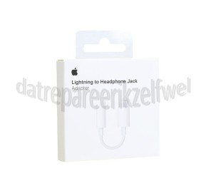 Foto van Apple Lightning cable Lightning naar 3,5mm Jack Audiokabel of hoofdtelefoon 