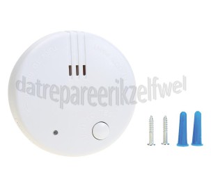 Foto van Alecto Rookmelder Mini Optische Rookmelder 3x 3V Lithium 