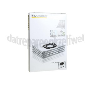Foto van Karcher Stofzuigerzak Vlies, 4 stuks WD7000, WD7200, WD7300, WD7500, WD7700 P 