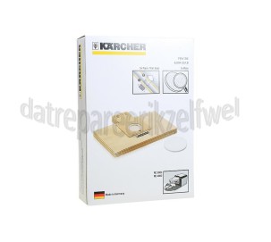 Foto van Karcher Stofzuigerzak Stofzakken Robo Cleaner + microfilter, 5 stuks RC3000, RC4000 