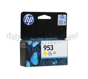 Foto van HP Hewlett-Packard Inktcartridge No. 953 Yellow Officejet Pro 8210, 8218, 8710 