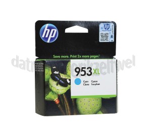 Foto van HP Hewlett-Packard Inktcartridge No. 953XL Cyan Officejet Pro 8210, 8218, 8710 