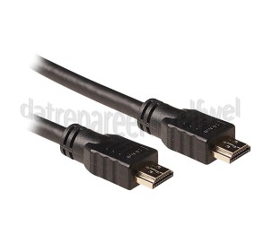 Foto van HDMI 1.4 Kabel HDMI A Male - HDMI A Male 2,0 Meter, High Speed met Ethernet, Verguld 