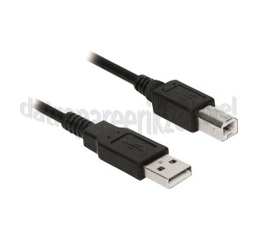 Foto van USB Kabel USB A Male - USB B Male Versie 2.0, 1.8 Meter 