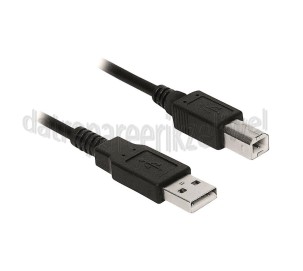 Foto van USB Kabel USB A Male - USB B Male Versie 2.0, 3.0 Meter 